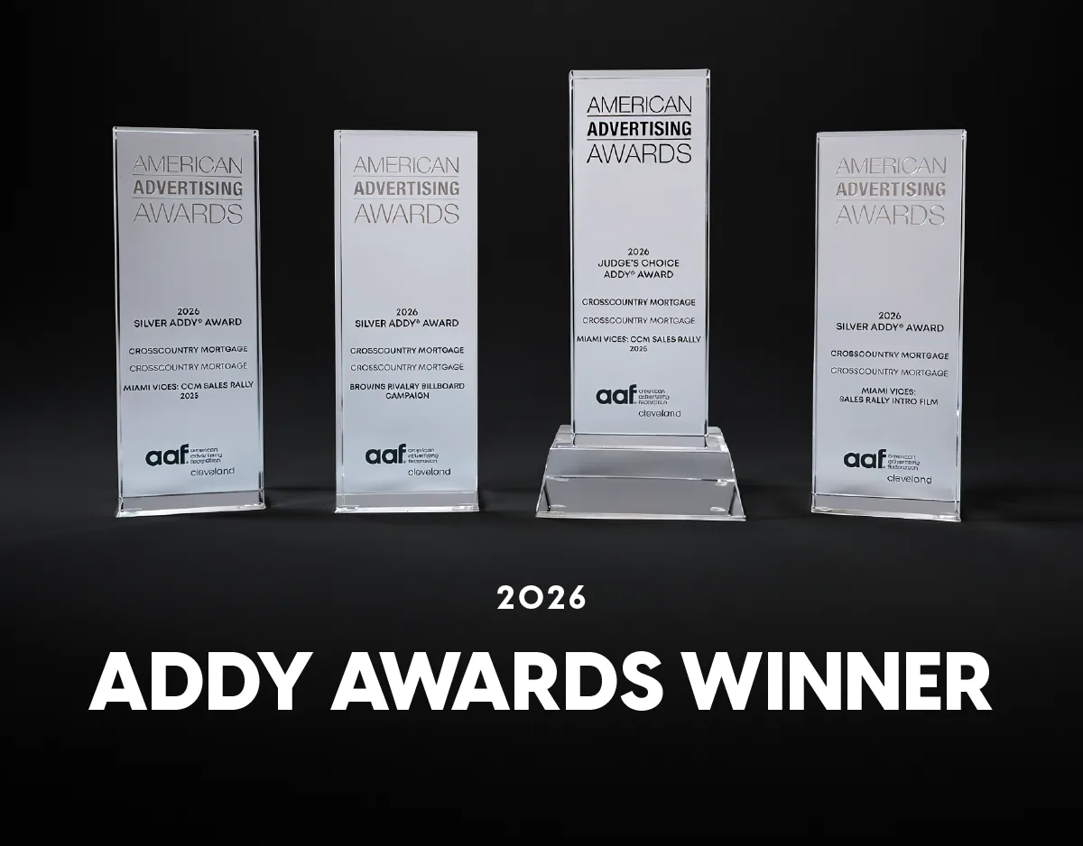 CrossCountry Mortgage Marketing Team Wins Four ADDY Awards