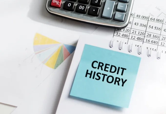 Credit history report for zero interest loan